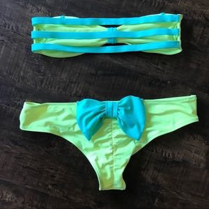 Hollister Strappy Bow Bikini